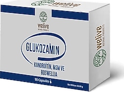 Welive Glukozamin Kondroitin Msm ve Boswellia 90 Kapsül