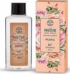 Welive Pudra Parfümlü Kolonya 400 ml