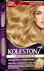 Koleston Supreme 8.0 Açık Kumral Saç Boyası