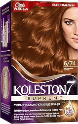 Koleston Supreme 6.74 Koyu Amber Kumral Saç Boyası