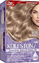 Koleston Supreme 8.18 Açık İnci Küllü Kumral Saç Boyası