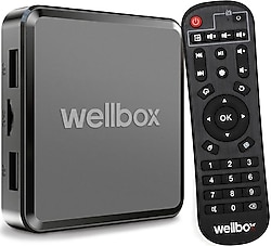 Wellbox Max 2 16 GB 4K Android TV Box