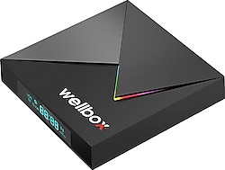 Wellbox Max3 16 GB 4K Android TV Box