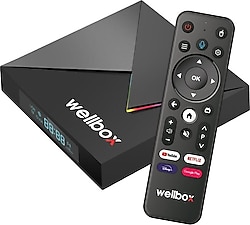 Wellbox Max4 32 GB 4K Android Tv Box
