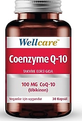 Wellcare Coenzyme Q-10 100 mg 30 Kapsül