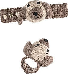 Wellgro Cuddly Amigurumi Köpekcik Çıngıraklı Bileklik