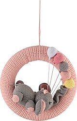 Wellgro Cuddly Amigurumis Sevimli Fil Kapı Süsü