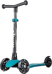 Wellgro Yeşil Işıklı 3 Tekerlekli Çocuk Scooter
