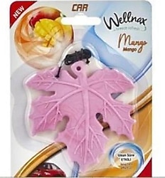 Wellnax Yaprak Desenli Mango Araba Kokusu