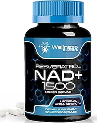 Wellness LabsRX Nad Resveratrol 1500 mg 90 Kapsül