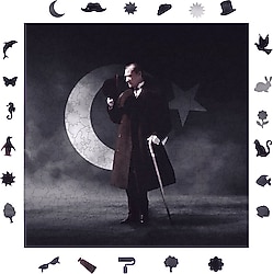 WePuzzleUp Büyük Önder Atatürk 353 Parça Ahşap Puzzle