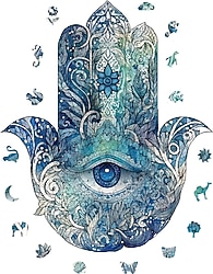 WePuzzleUp Hamsa 230 Parça Ahşap Puzzle