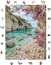 WePuzzleUp Saklı Cennet 450 Parça Ahşap Puzzle