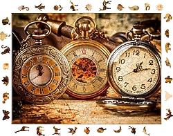 WePuzzleUp Zamanın Tanıkları 450 Parça Ahşap Puzzle