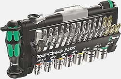 Wera 05056490001 Check Plus Lokmalı Cırcır Kollu Bits Set