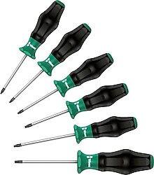 Wera 1335/1350/1355/6 6 Parça Tornavida Takımı