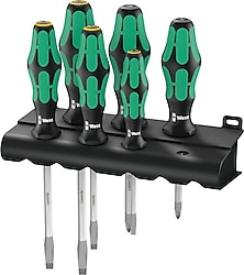Wera Kraftform Plus 334/355 05007681001 Raflı Tornavida Seti