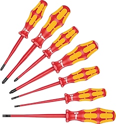 Wera Kraftform Plus Seri 100 05135961001 VDE 7 Parça Tornavida Seti
