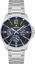 Wesse WWG208806 Siyah-Gümüş Erkek Kol Saati