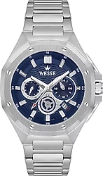 Wesse WWG402802 Gümüş-Mavi Erkek Kol Saati