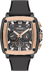 Wesse WWG403204 Siyah-Rose Gold Erkek Kol Saati