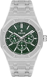Wesse WWG403403 Gümüş-Yeşil Erkek Kol Saati