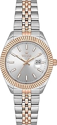 Wesse WWL1115B11 Gümüş-Rose Gold Kadın Kol Saati