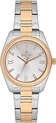 Wesse WWL112204 Gümüş-Rose Gold Kadın Kol Saati