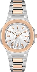 Wesse WWL114003 Gümüş-Rose Gold Kadın Kol Saati