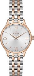 Wesse WWL114504 Gümüş-Rose Gold Kadın Kol Saati