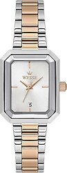 Wesse WWL115404 Gümüş-Rose Gold Kadın Kol Saati