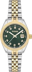 Wesse WWL302807 Altın-Yeşil Kadın Kol Saati