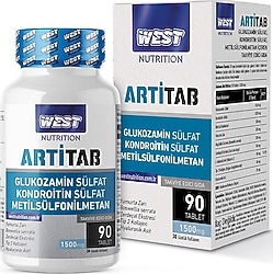 West Nutrition Artitab Glukozamin Kondroitin MSM 90 Tablet