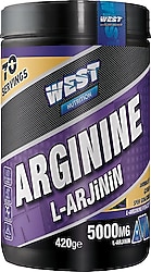 West Nutrition L-Arginine L-Arjinin 420 gr