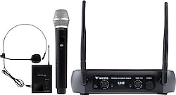 Westa WM-102HT Kablosuz El + Yaka Mikrofonu