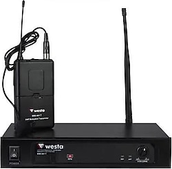 Westa WM-441T UHF Tekli Kablosuz Yaka Mikrofonu