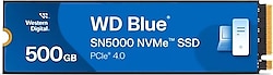 Western Digital Blue SN5000 WDS500G4B0E PCI-Express 4.0 500 GB M.2 SSD