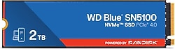 Western Digital Blue SN5100 WDS200T5B0E PCI-Express 4.0 2 TB M.2 SSD