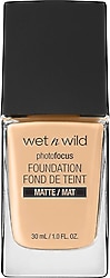 Wet n Wild Photo Focus Matte Mat 30 ml Likit Fondöten