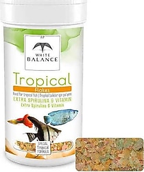 White Balance Tropical Flakes Pul Balık Yemi 1 kg