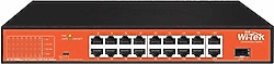 Wi-Tek WI-PS518GH 16 Port 10/100 Mbps Gigabit Switch