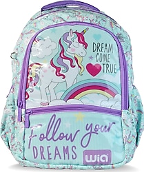 Wia Soft Unicorn Mor İlkokul Sırt Çantası
