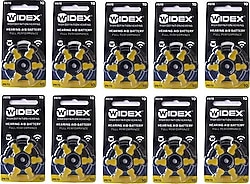 Widex 10 Numara 6'lı 10 Paket İşitme Cihazı Pili