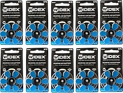 Widex 675 Numara 6'lı 10 Paket İşitme Cihazı Pili