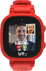 Wiky Watch 5E Kırmızı Akıllı Çocuk Saati