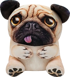 Wild Alive Pug Katie Büyük Peluş