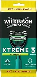 Wilkinson Sword Xtreme 3 Sensitive 12'li Tıraş Bıçağı