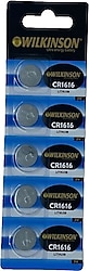 Wilkinson 1616 3V 5'li Lityum Düğme Pil