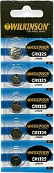 Wilkinson CR1225 3V 5'li Lityum Düğme Pil
