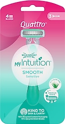 Wilkinson Sword Quattro Smooth Sensitive Kullan 3'lü At Tıraş Bıçağı